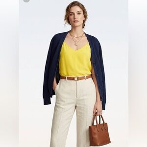 Topshop Yellow Cami